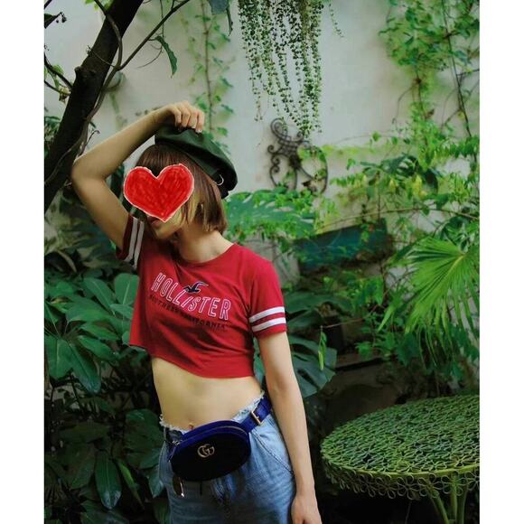 NWT Gucci GG Marmont Quilted Waist Bag Belt Bag Navy - Picture 5 of 16